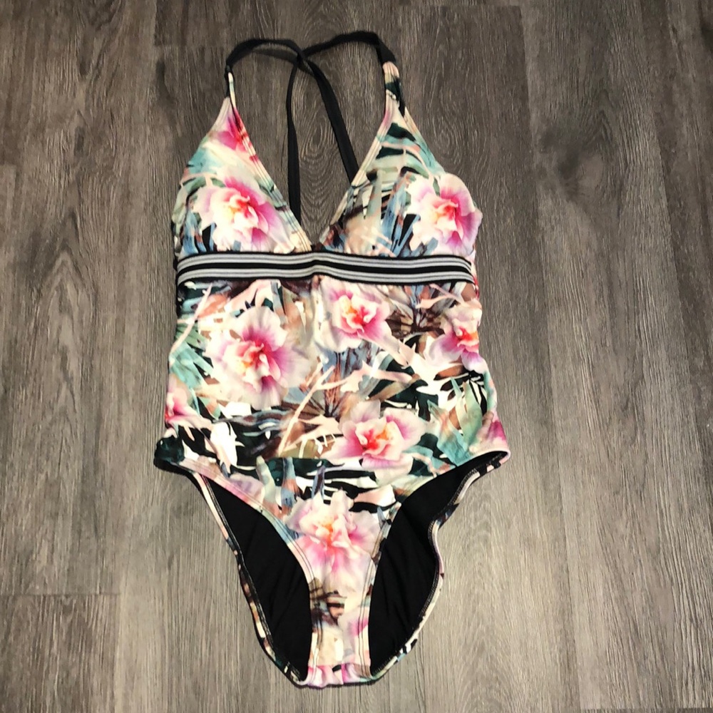 Next (M) Floral One Piece Swimsuit